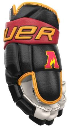 Custom made Bauer Vapor Pro gloves